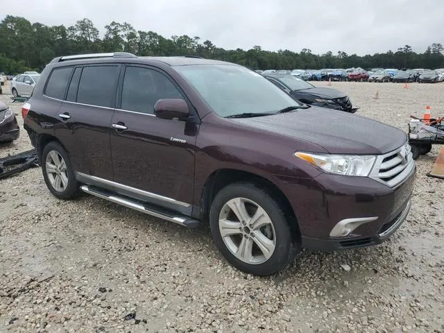 5TDYK3EH8DS095794 2013 2013 Toyota Highlander- Limited 4