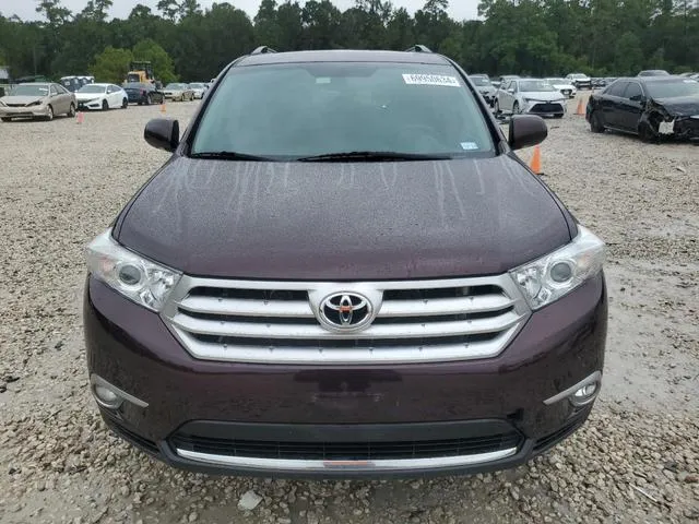 5TDYK3EH8DS095794 2013 2013 Toyota Highlander- Limited 5