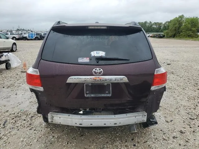 5TDYK3EH8DS095794 2013 2013 Toyota Highlander- Limited 6