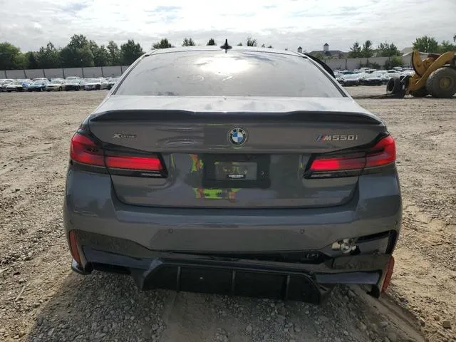 WBA13BK05NCL05145 2022 2022 BMW 5 Series- M550XI 6