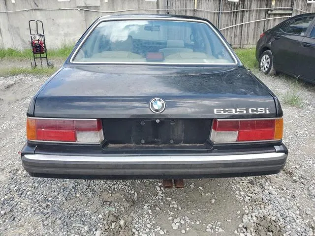 WBAEC8411K3268519 1989 1989 BMW 6 Series- 635 Csi Automatic 6