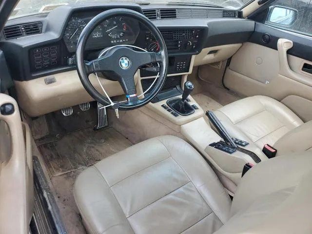 WBAEC8411K3268519 1989 1989 BMW 6 Series- 635 Csi Automatic 8