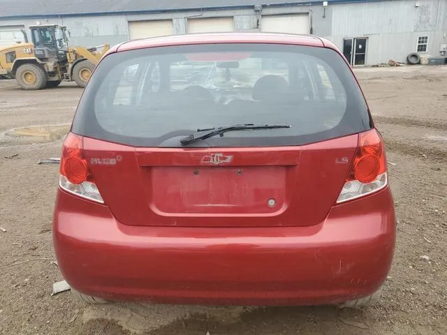 KL1TD66648B113117 2008 2008 Chevrolet Aveo- Base 6