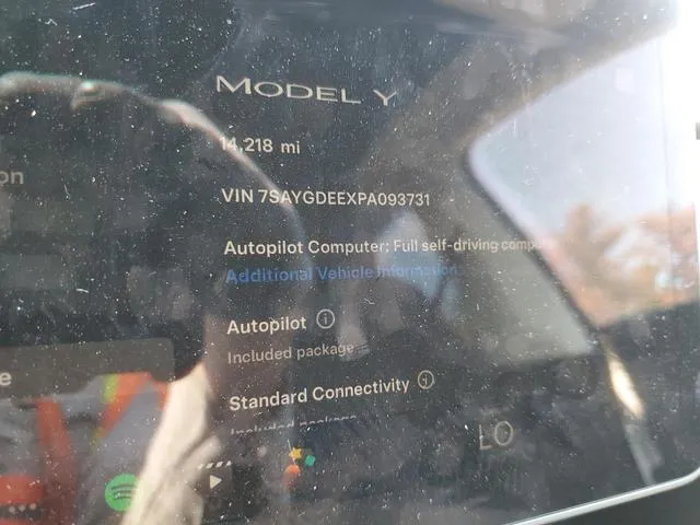 7SAYGDEEXPA093731 2023 2023 Tesla MODEL Y 9