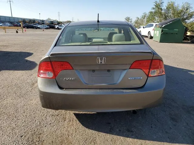 JHMFA36208S001469 2008 2008 Honda Civic- Hybrid 6