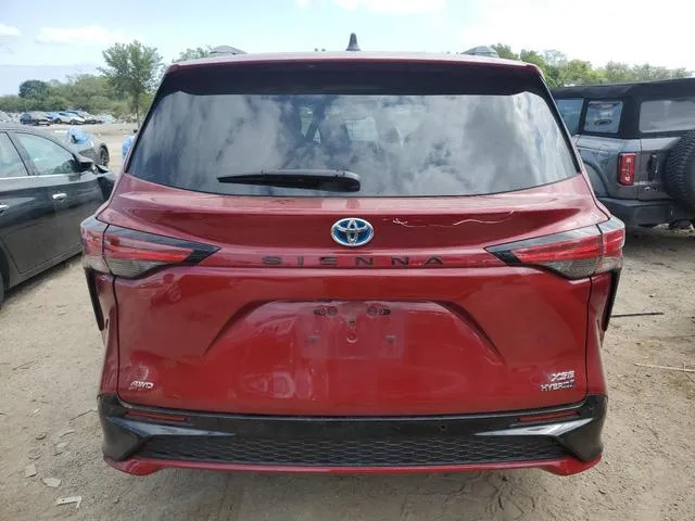 5TDDSKFC6MS012570 2021 2021 Toyota Sienna- Xse 6