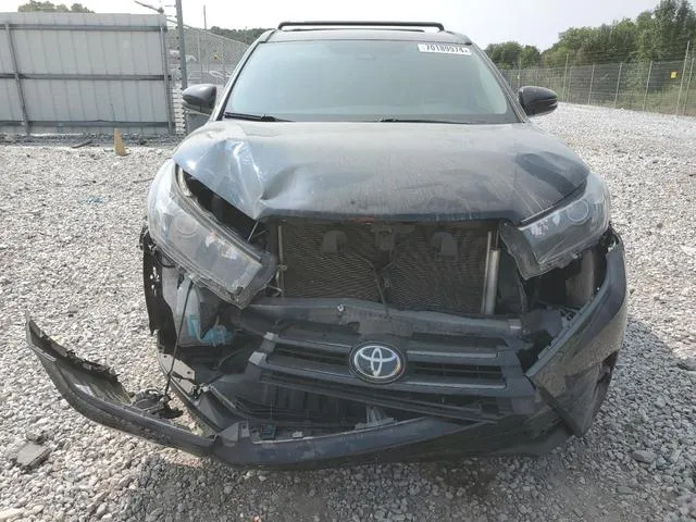 5TDKZRFH3KS571174 2019 2019 Toyota Highlander- SE 5