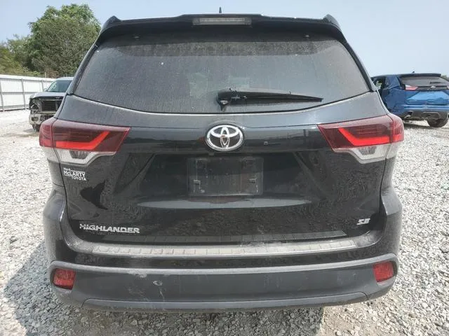 5TDKZRFH3KS571174 2019 2019 Toyota Highlander- SE 6