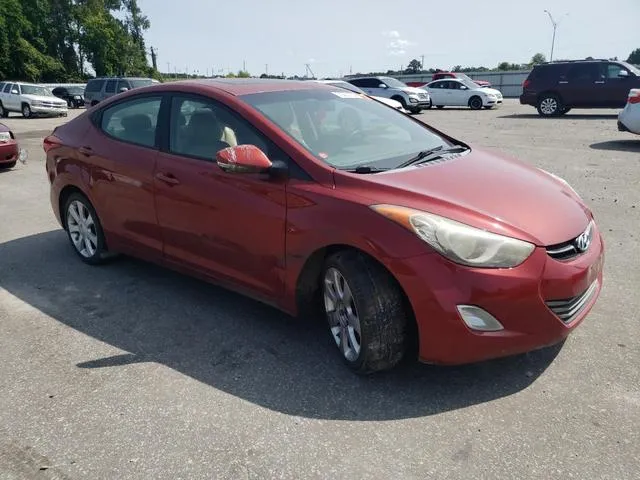 KMHDH4AE9BU105350 2011 2011 Hyundai Elantra- Gls 4