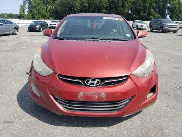 KMHDH4AE9BU105350 2011 2011 Hyundai Elantra- Gls 5