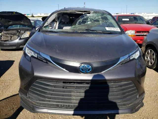 5TDKRKEC5MS071663 2021 2021 Toyota Sienna- LE 5