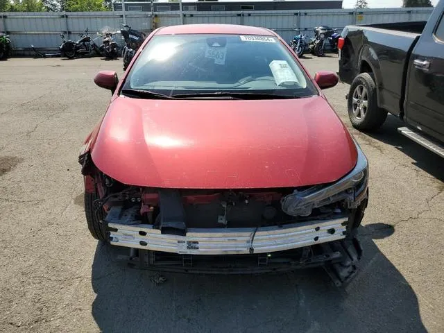 JTDEAMDE0MJ006316 2021 2021 Toyota Corolla- LE 5