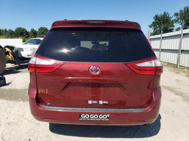 5TDKZ3DC6HS782138 2017 2017 Toyota Sienna- LE 6