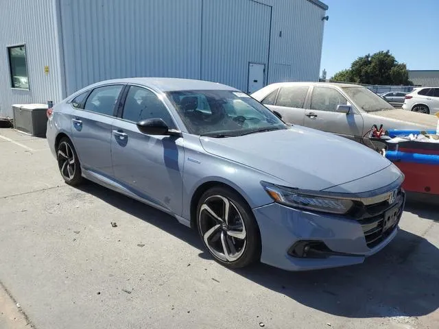 1HGCV3F20NA032703 2022 2022 Honda Accord- Hybrid Sport 4