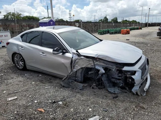 JN1EV7AP4KM542650 2019 2019 Infiniti Q50- Luxe 4