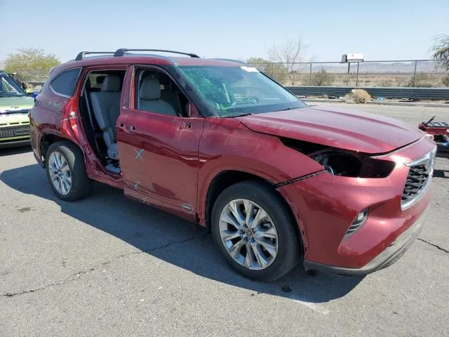 5TDXBRCH7NS540447 2022 2022 Toyota Highlander- Hybrid Limited 4