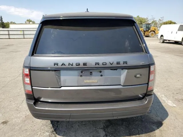 SALGS2VF9GA265207 2016 2016 Land Rover Range Rover- Hse 6