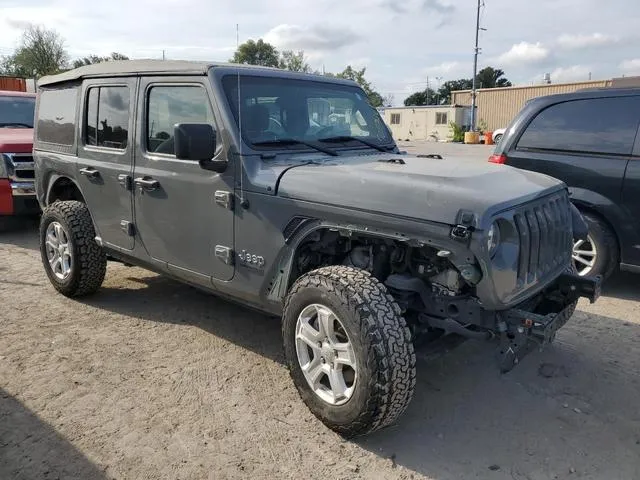 1C4HJXDG9KW557196 2019 2019 Jeep Wrangler- Sport 4