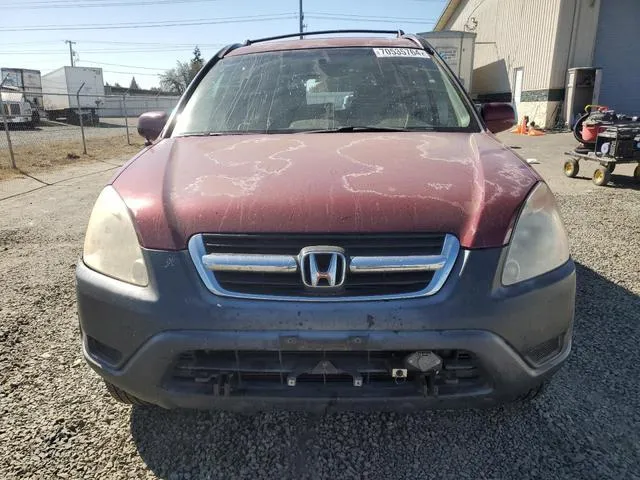 JHLRD78894C060297 2004 2004 Honda CR-V- EX 5