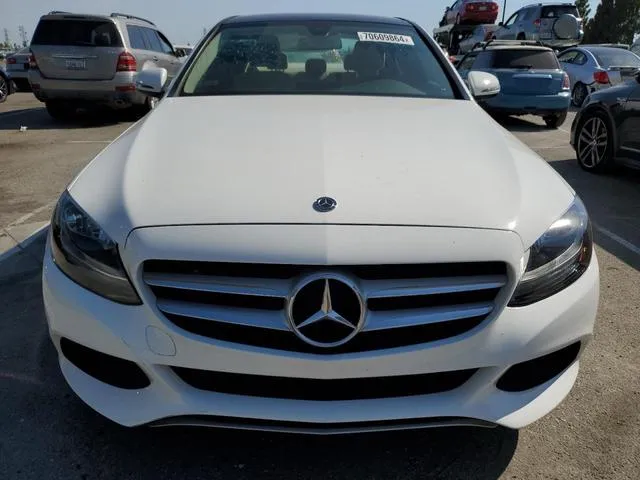 WDDWF4JB6JR405556 2018 2018 Mercedes-Benz C-Class- 300 5