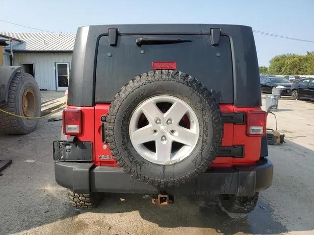 1J8GA69178L555850 2008 2008 Jeep Wrangler- Rubicon 6