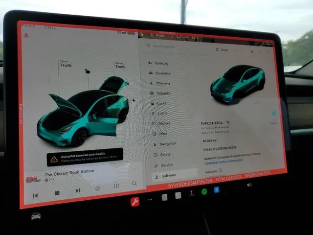 5YJYGDEE3MF115726 2021 2021 Tesla MODEL Y 9