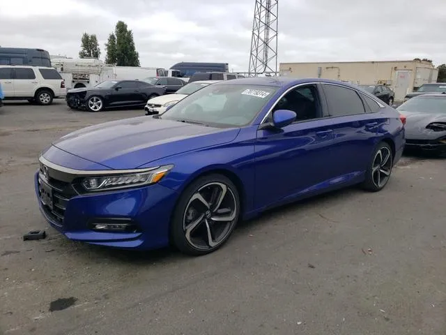 1HGCV1F30KA050191 2019 2019 Honda Accord- Sport 1