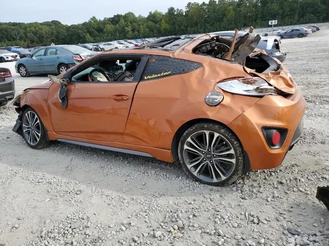 KMHTC6AE1GU249858 2016 2016 Hyundai Veloster- Turbo 2