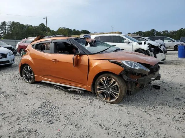 KMHTC6AE1GU249858 2016 2016 Hyundai Veloster- Turbo 4