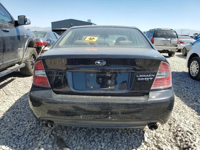 4S3BL686054212182 2005 2005 Subaru Legacy- GT 6