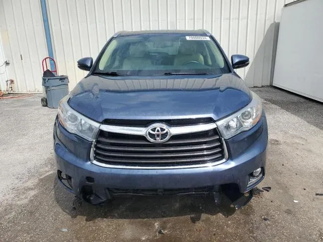 5TDYKRFH1GS173340 2016 2016 Toyota Highlander- Limited 5