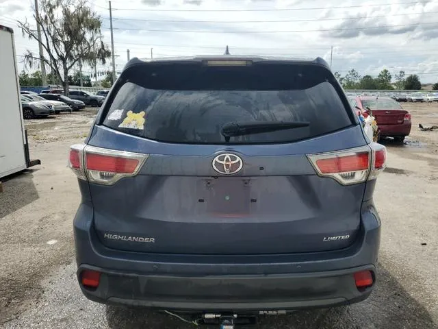 5TDYKRFH1GS173340 2016 2016 Toyota Highlander- Limited 6