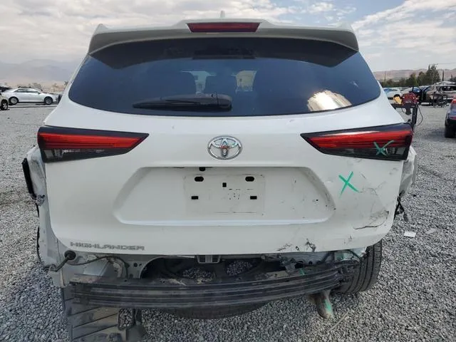 5TDCZRAHXLS501555 2020 2020 Toyota Highlander- L 6