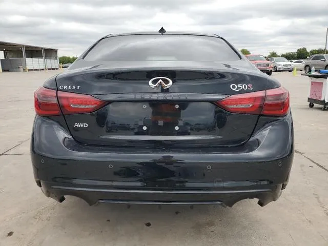 JN1FV7DR0NM390159 2022 2022 Infiniti Q50- Red Sport 400 6