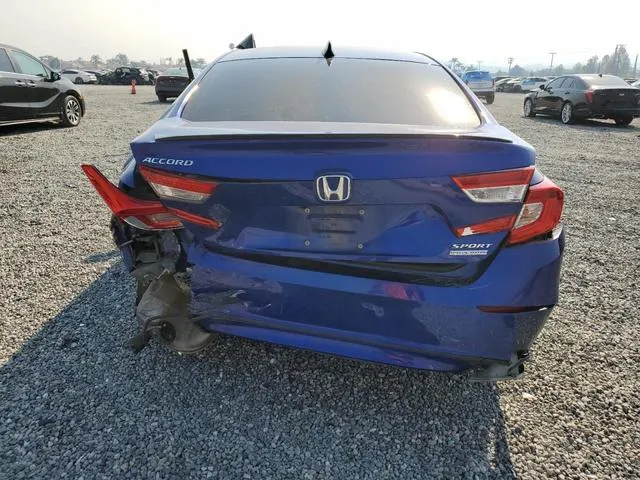 1HGCV1F47NA053277 2022 2022 Honda Accord- Sport Se 6