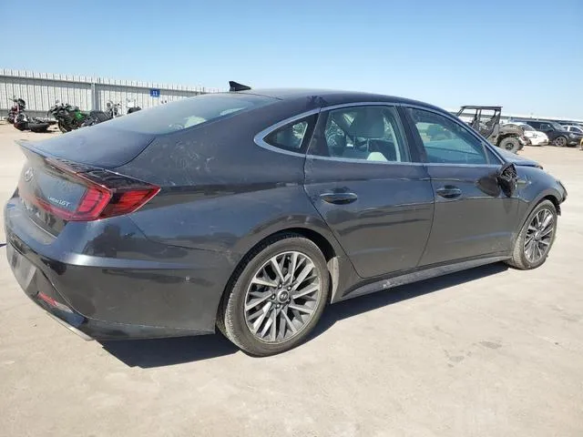 KMHL34J28NA217630 2022 2022 Hyundai Sonata- Limited 3