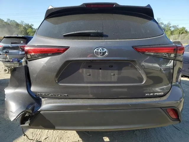 5TDGZRBH5NS591670 2022 2022 Toyota Highlander- Xle 6