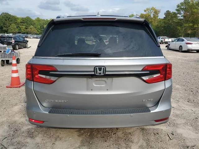 5FNRL6H92NB060603 2022 2022 Honda Odyssey- Elite 6