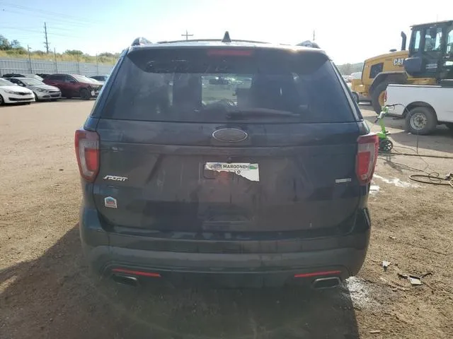 1FM5K8GT1HGA27379 2017 2017 Ford Explorer- Sport 6