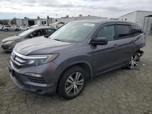 5FNYF6H79HB007130 2017 2017 Honda Pilot- Exln 1