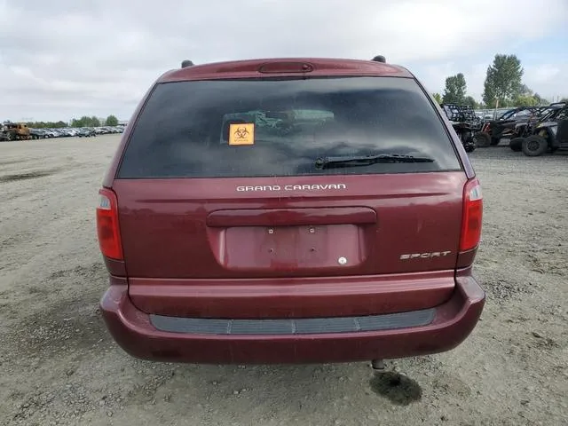 2B8GP44351R220761 2001 2001 Dodge Caravan- Sport 6