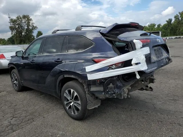 5TDHBRCHXLS508965 2020 2020 Toyota Highlander- Hybrid Xle 2