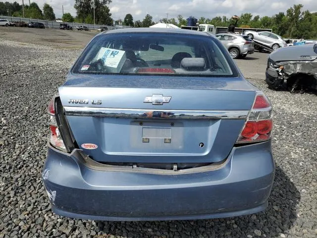 KL1TD56607B053541 2007 2007 Chevrolet Aveo- Base 6