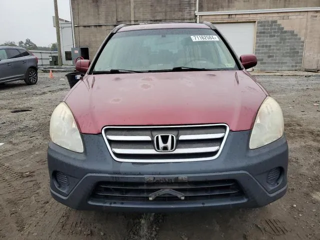 SHSRD78825U322381 2005 2005 Honda CR-V- EX 5