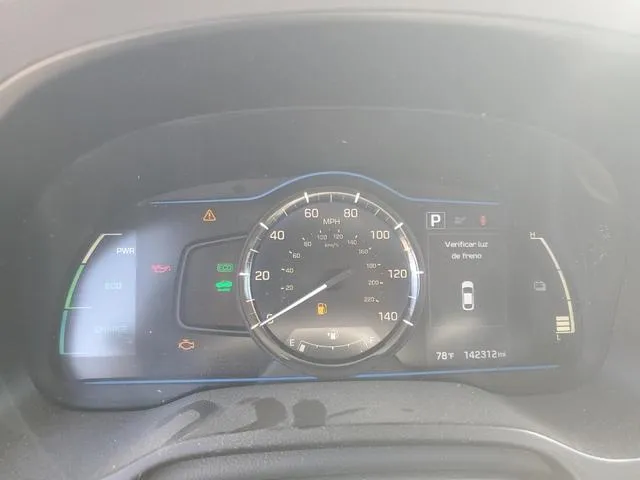 KMHC65LC5KU176063 2019 2019 Hyundai Ioniq- Blue 9