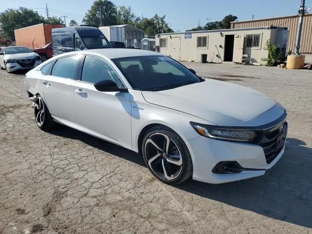 1HGCV3F24NA004595 2022 2022 Honda Accord- Hybrid Sport 4