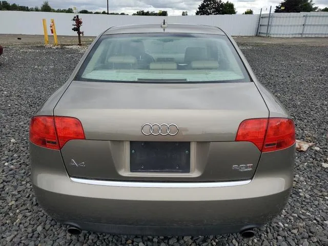 WAUDF78EX6A168981 2006 2006 Audi A4- 2-0T Quattro 6