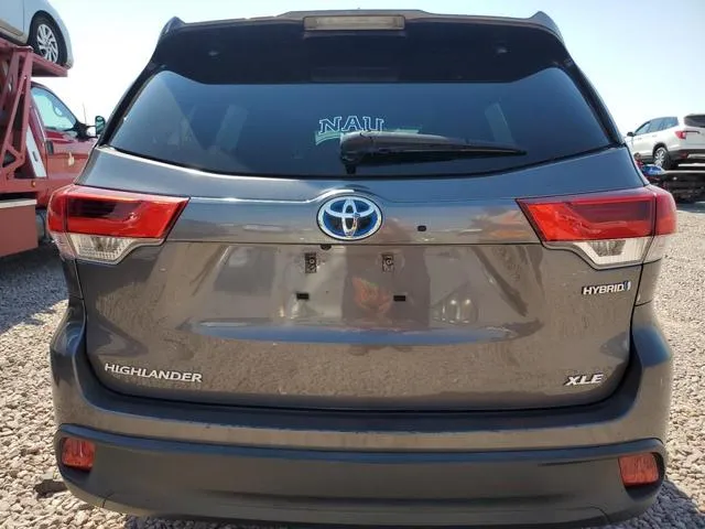 5TDJGRFH2HS034337 2017 2017 Toyota Highlander- Hybrid 6