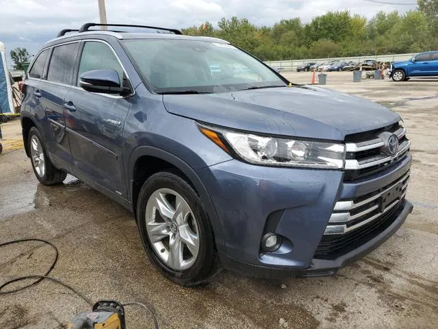 5TDDGRFH2KS064541 2019 2019 Toyota Highlander- Hybrid Limited 4