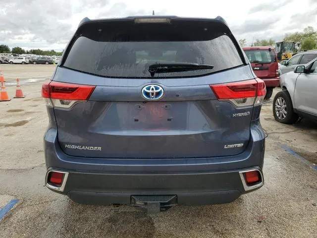 5TDDGRFH2KS064541 2019 2019 Toyota Highlander- Hybrid Limited 6